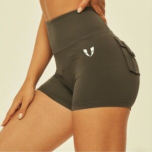 Firmabs  High Waisted Women’s Shorts
Olive Green